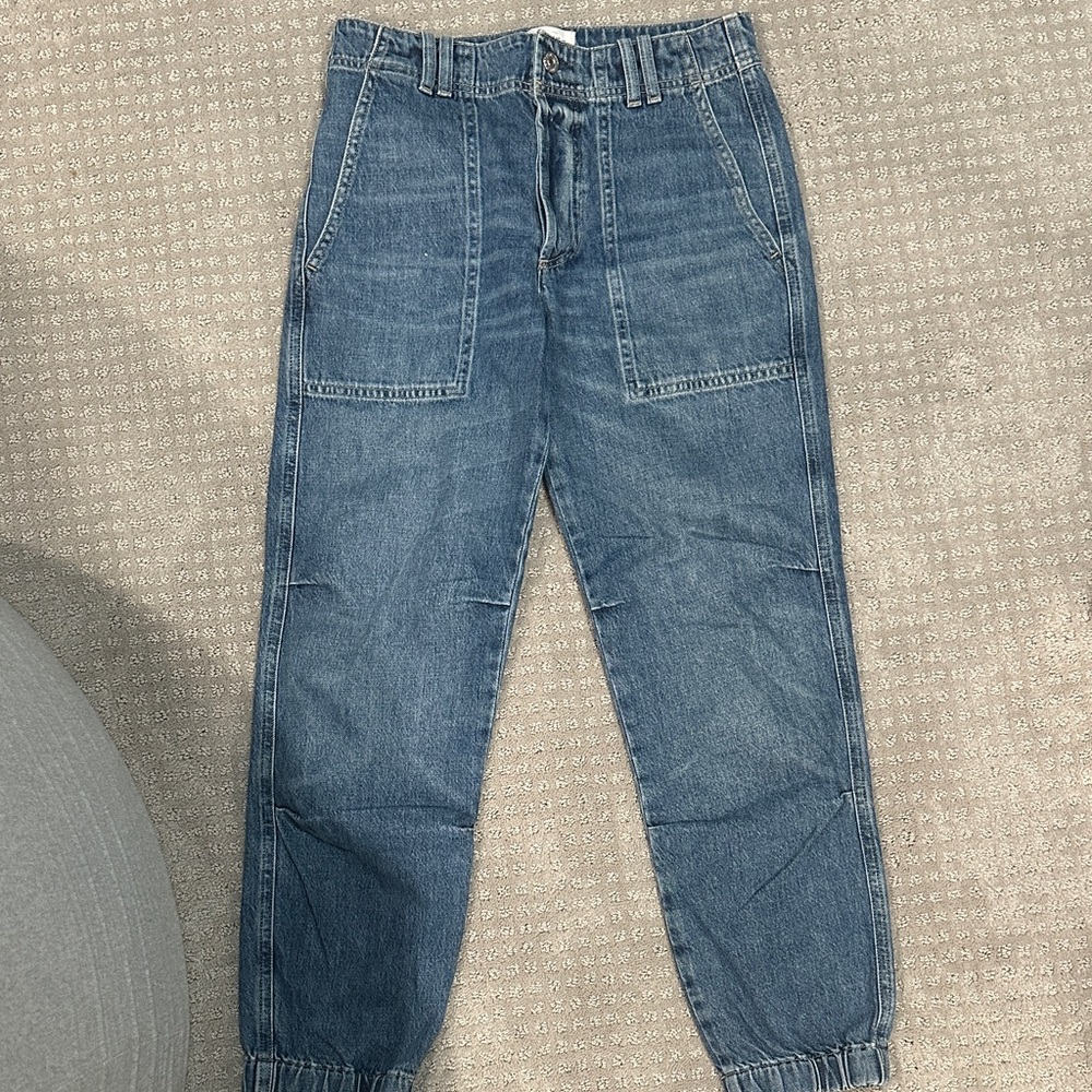 Citizens Of Humanity Blue Ankle & Cropped Jeans